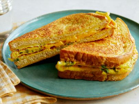 Egg and Cheese Bread Omelet Recipe - Food Network image