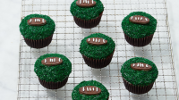 Football Cupcakes Recipe | Martha Stewart image