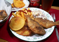 Pan Fried Spots Recipe : Taste of Southern image