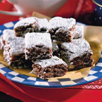 Fudge Cake Brownies Recipe | MyRecipes image