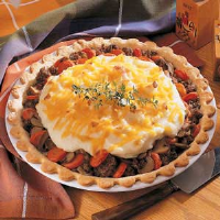 Meat and Potato Pie Recipe: How to Make It image