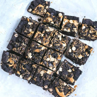Fudgy Keto Peanut Butter Brownies – ChocZero image