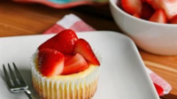 Strawberry Cheesecake Cups Recipe - Tablespoon.com image