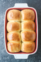 Homemade Bread Rolls (Eggless) - The Desserted Girl image