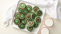 Chocolate Mint Pinwheels Recipe - BettyCrocker.com image