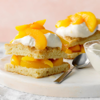Ginger-Peach Shortcake Recipe: How to Make It image