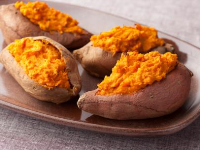 Twice Baked Sweet Potato: Food Network Recipe | The Neelys ... image