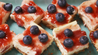 Best Very Berry Cheesecake Bars Recipe - Cheesecake ... image