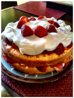 Easy Double Strawberry Layer Cake Recipe - Food.com image