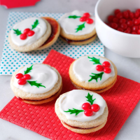 Holly Berry Cookies Recipe: How to Make It image