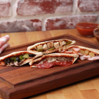 Pita Pizza Pockets 4 Ways - Tasty - Food videos and recipes image