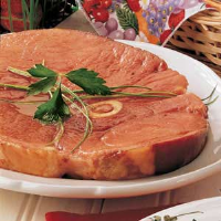 Sweet Ham Steak Recipe: How to Make It image