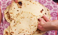 Flour Tortillas Recipe | Laura in the Kitchen - Internet ... image