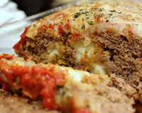 Stuffed Pizza Meatloaf Recipe | SideChef image