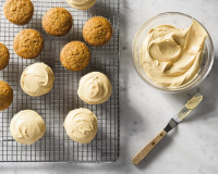 Sweet Potato Cupcakes with Cream Cheese-Caramel Frosting ... image