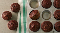 Chocolate Zucchini Muffins Recipe - BettyCrocker.com image