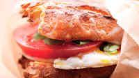 Egg-and-Tomato Breakfast Sandwich To Go Recipe | Martha ... image