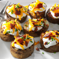 Grilled Loaded Potato Rounds Recipe: How to Make It image