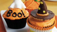 Witches’ Hat Cupcakes Recipe - BettyCrocker.com image