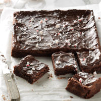 BROWNIES WITH PEPPERMINT RECIPES