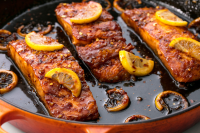 Best Honey Glazed Salmon Recipe - How to Make Garlic ... image
