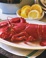 Boiled Lobster with Pepper Butter Recipe - Quick From ... image