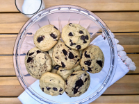 Dark Chocolate Chip Cookies Recipe | Southern Living image