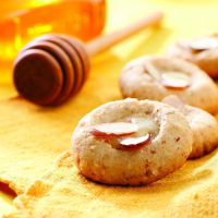 Almond & Honey-Butter Cookies Recipe | EatingWell image
