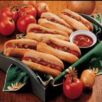 Barbecued Hot Dogs Recipe: How to Make It image