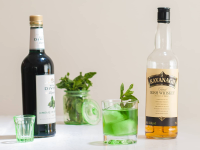 Leprechaun's Green Gold Cocktail Recipe – MK Library image