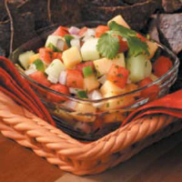 Summer Melon Salsa Recipe: How to Make It image