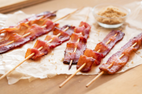Sweet and Spicy Bacon on a Stick - Indiana Kitchen image
