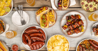 Kiolbassa Bacon-on-a-stick Appetizer - Sausage Recipes image