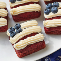 Red Velvet Flag Cakes - Recipes | Pampered Chef US Site image