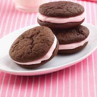 Whoopie Pies With Peppermint Filling Recipe | Land O’Lakes image