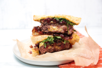 Smoked Gouda & Bacon Jam Burger on Texas Toast | CLEO TV image