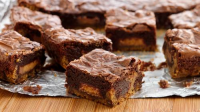 PEANUT BUTTER COOKIE DOUGH BROWNIE BARS RECIPES