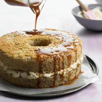 Walnut Cake with Caramel Whipped Cream | Better Homes ... image