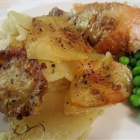 Potato Gratin With Chicken Broth, Garlic and Thyme Recipe ... image