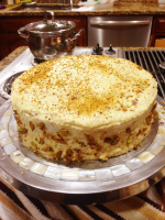 Pistachio Cake With White Chocolate Buttercream Recipe ... image