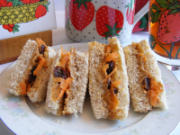 Carrot-Raisin Pb Sandwiches Recipe - Food.com image