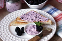 Blackberry Cream Cheese Spread | Just A Pinch Recipes image