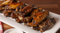 Best Balsamic Glazed Wings Recipe - How to Make Balsamic ... image