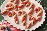 Candy Cane Cookies Recipe - How to Make Candy Cane Cookies image