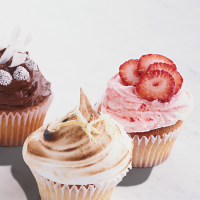 Strawberry Shortcake Cupcakes Recipe - Grace Parisi | Food ... image