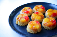Vegan pineapple upside-down cupcakes - A Gluten Free Plate image