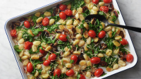 Sheet-Pan Gnocchi, Mushroom and Spinach Dinner Recipe ... image