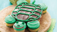 Pull-Apart Turtle Cupcakes Recipe - BettyCrocker.com image