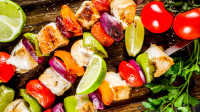 Oven-Baked Chicken Kebab Skewers | I Cook The World image