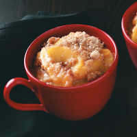 Peach Almond Crisp Recipe: How to Make It image